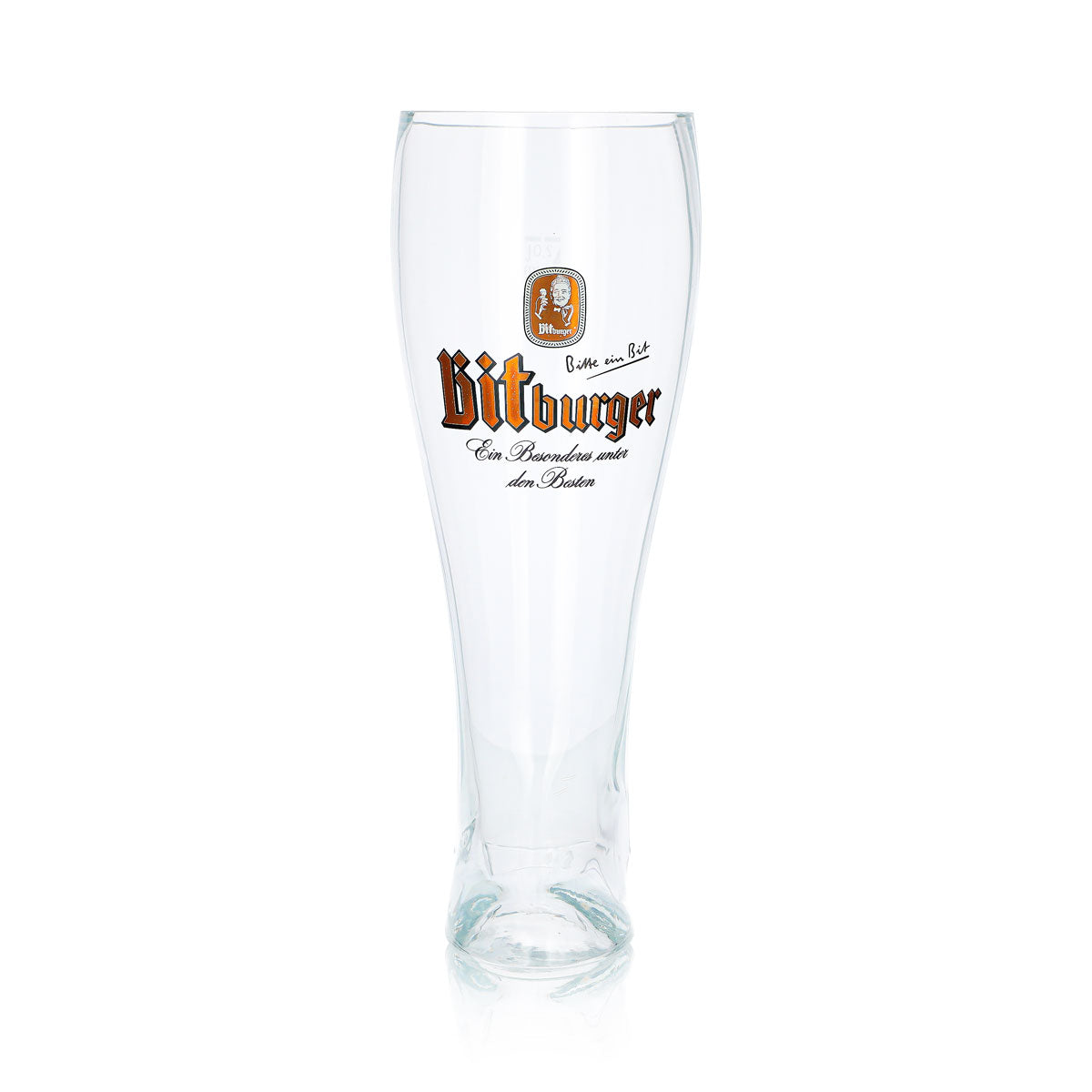 Bicchiere da birra Bitburger da 2 l, modello “Siefel”, finitura “Sahm”, rovere – Vista 2