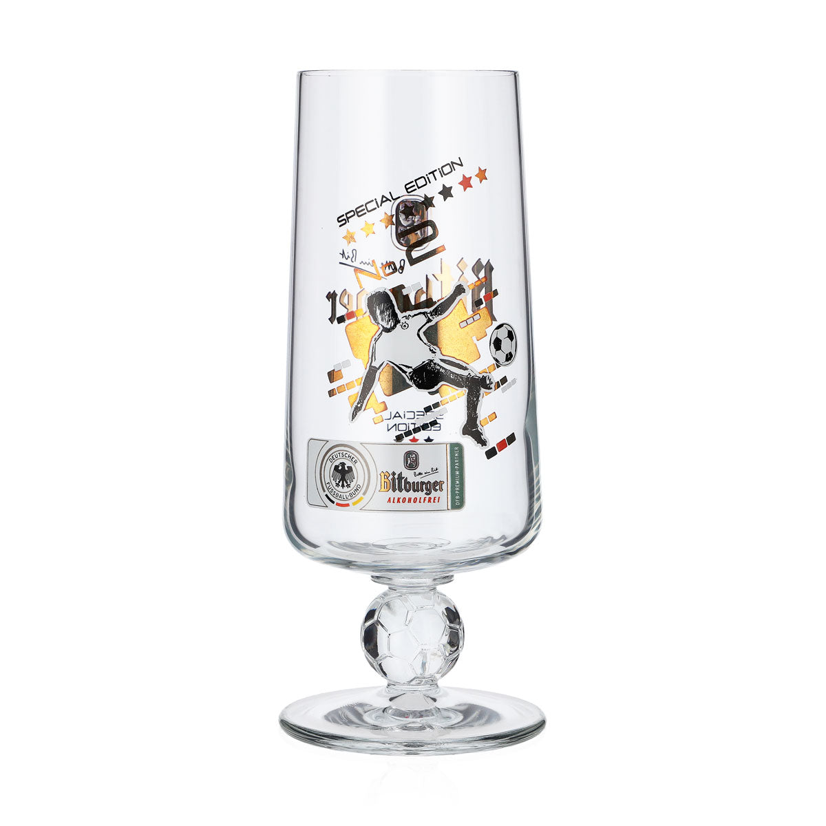Bicchieri da birra Bitburger 0,25 l Edizione speciale n. 2 Coppa di calcio Tulipano – Vista 3