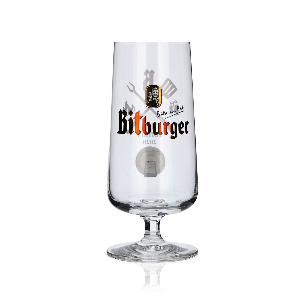 Bicchiere/bicchieri da birra Bitburger Bicchiere da birra a calice 0,3 l "BBQ Edition 2020"