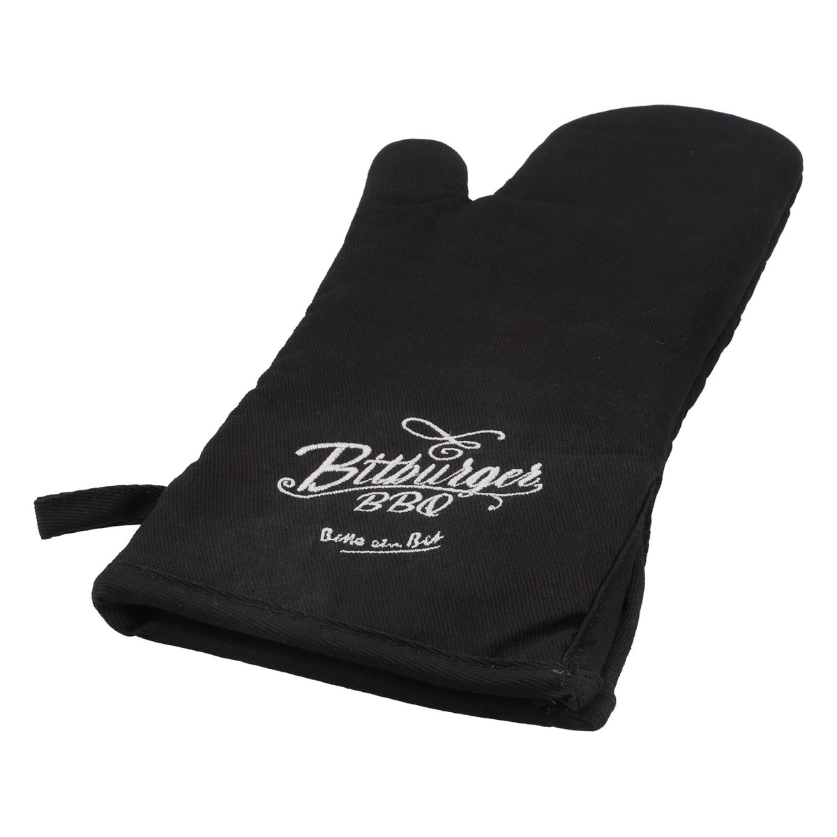 Guanto da barbecue Bitburger Accessori per barbecue Nero "BBQ"