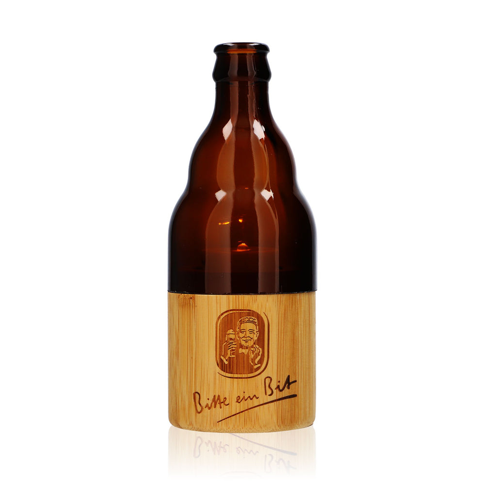 Bitburger Birra LED Candela Bottiglie di birra Luce Lampada da balcone Terrazza Stubbi