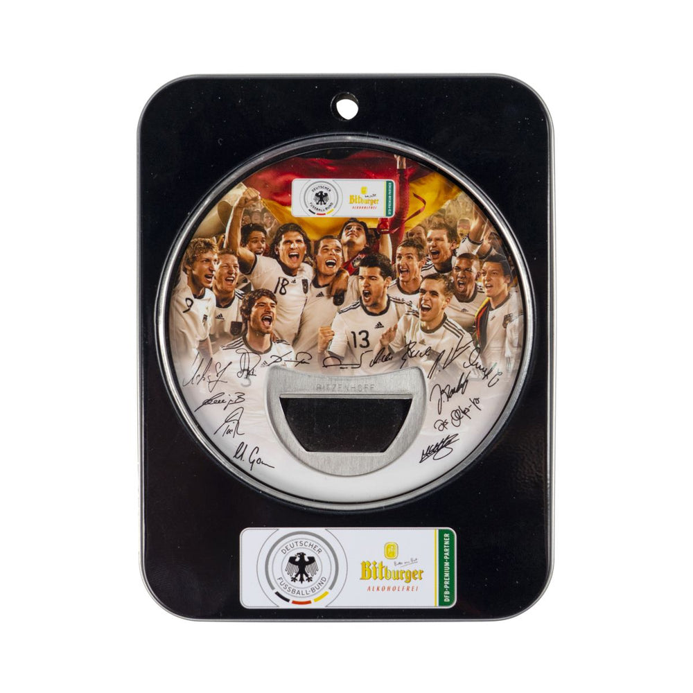 Apribottiglie Bitburger edizione speciale DFB Nazionale di calcio tedesca da collezione