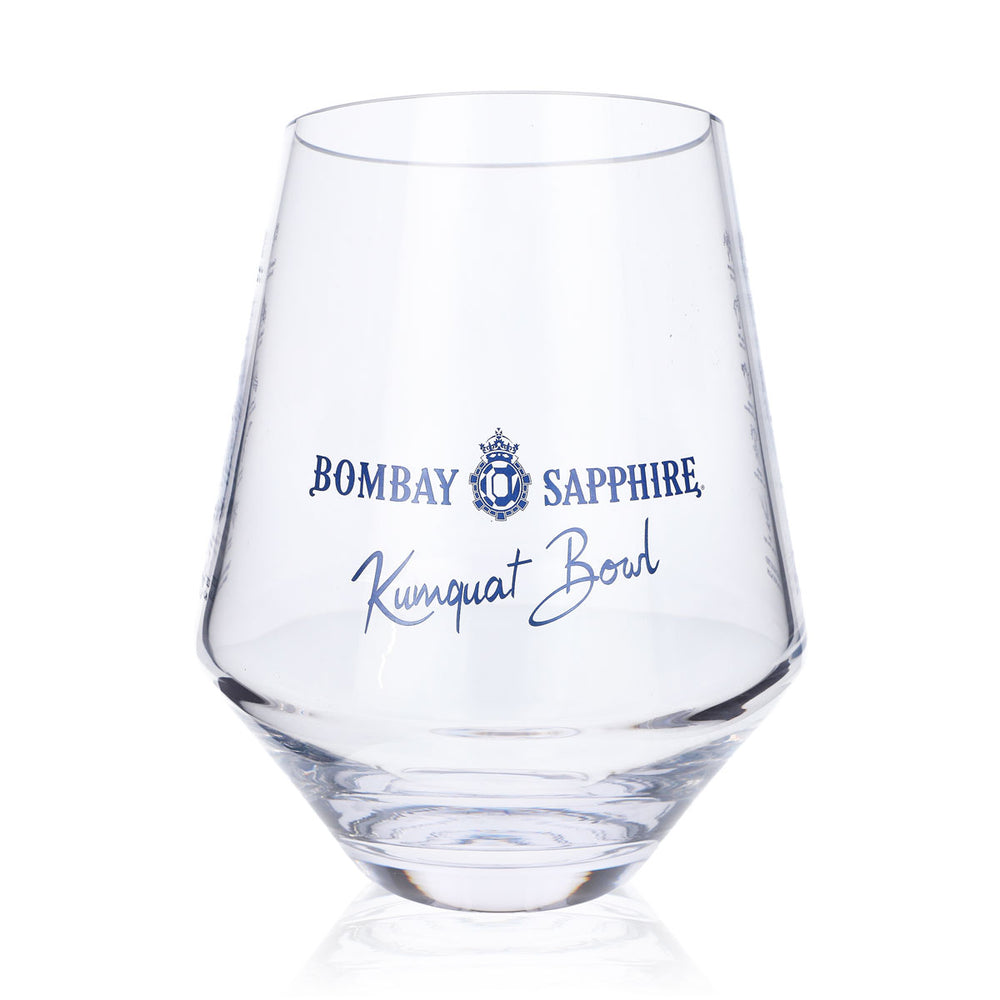 Bombay Sapphire Gin - Raffreddatore per bottiglie in vetro massiccio Zwiesel - Ciotola a forma di kumquat realizzata a mano - 3,6 l