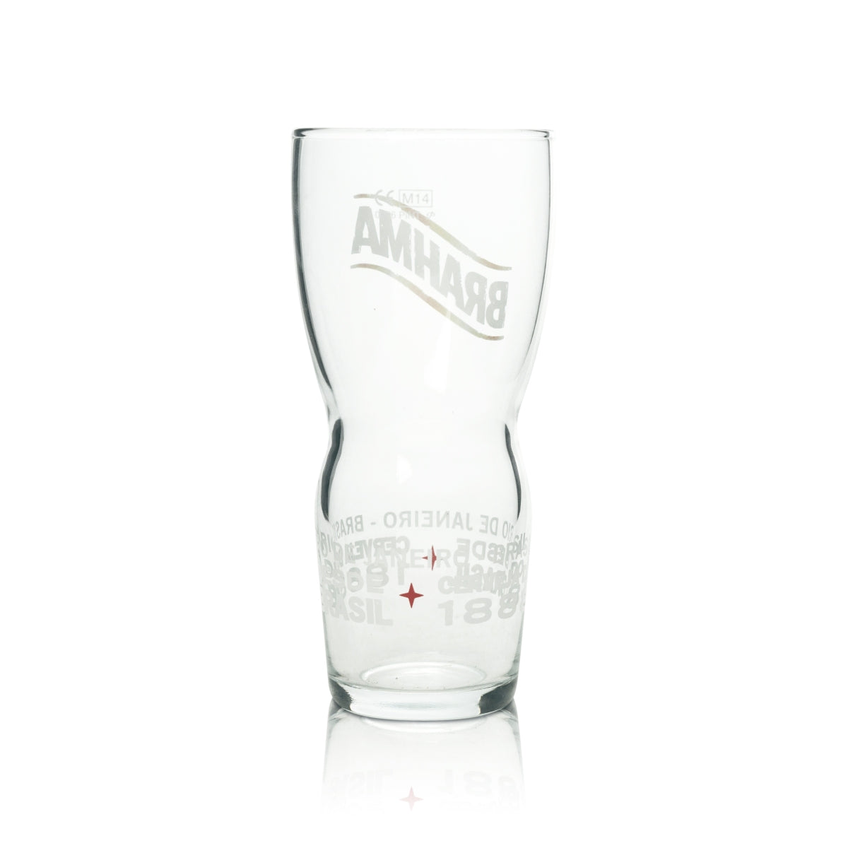 6 bicchieri da birra Brahma 0,5 l, bicchieri da pinta Chopp Brasil Lager Beer Brasile – Vista 3