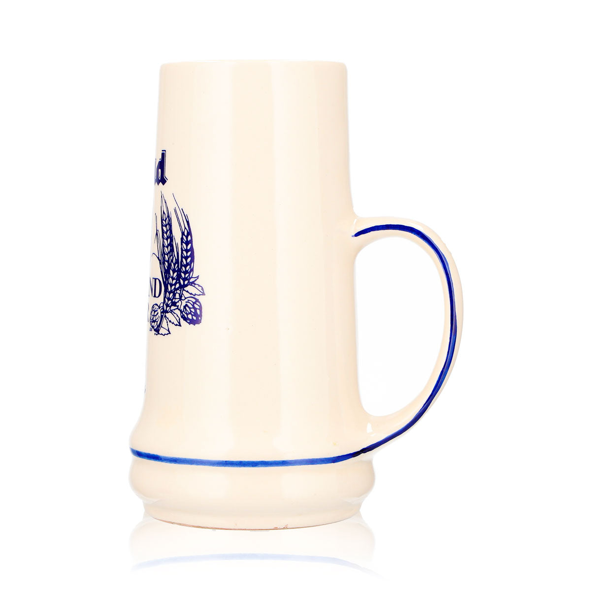 Boccale da birra in ceramica "Brand" da 0,55 l, modello "Bierseidel Holland Royally Refreshing" – Vista 6