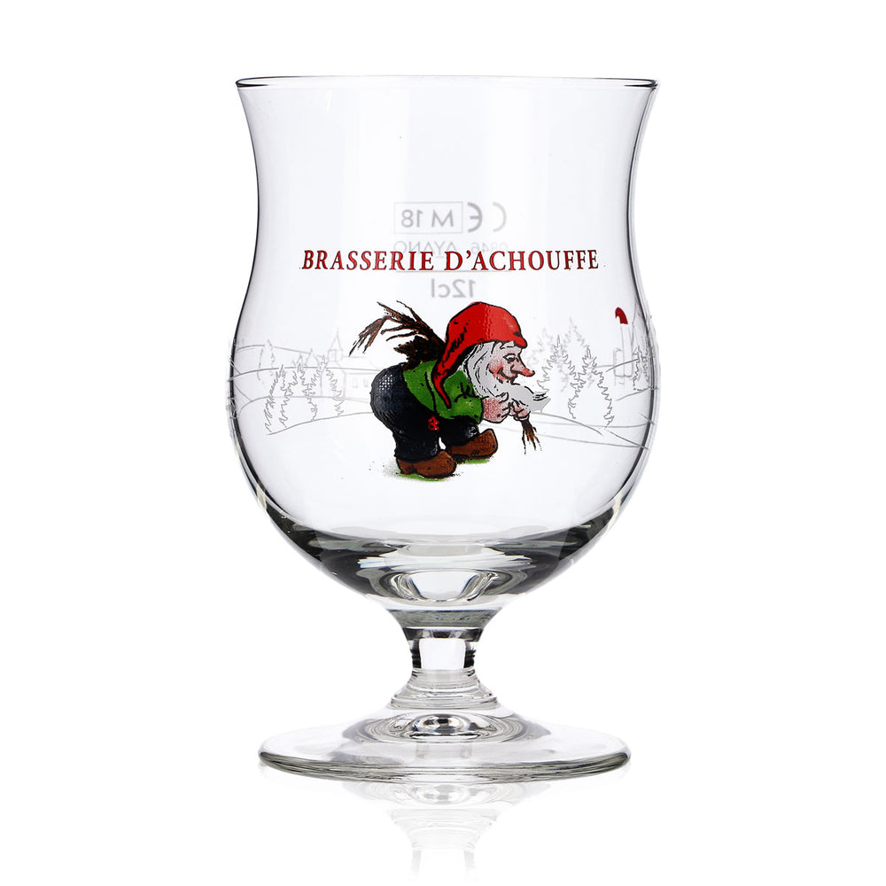 Bicchiere da degustazione Brasserie D'Achouffe Bicchiere da regalo 0,12 l Calice "Zwerg"