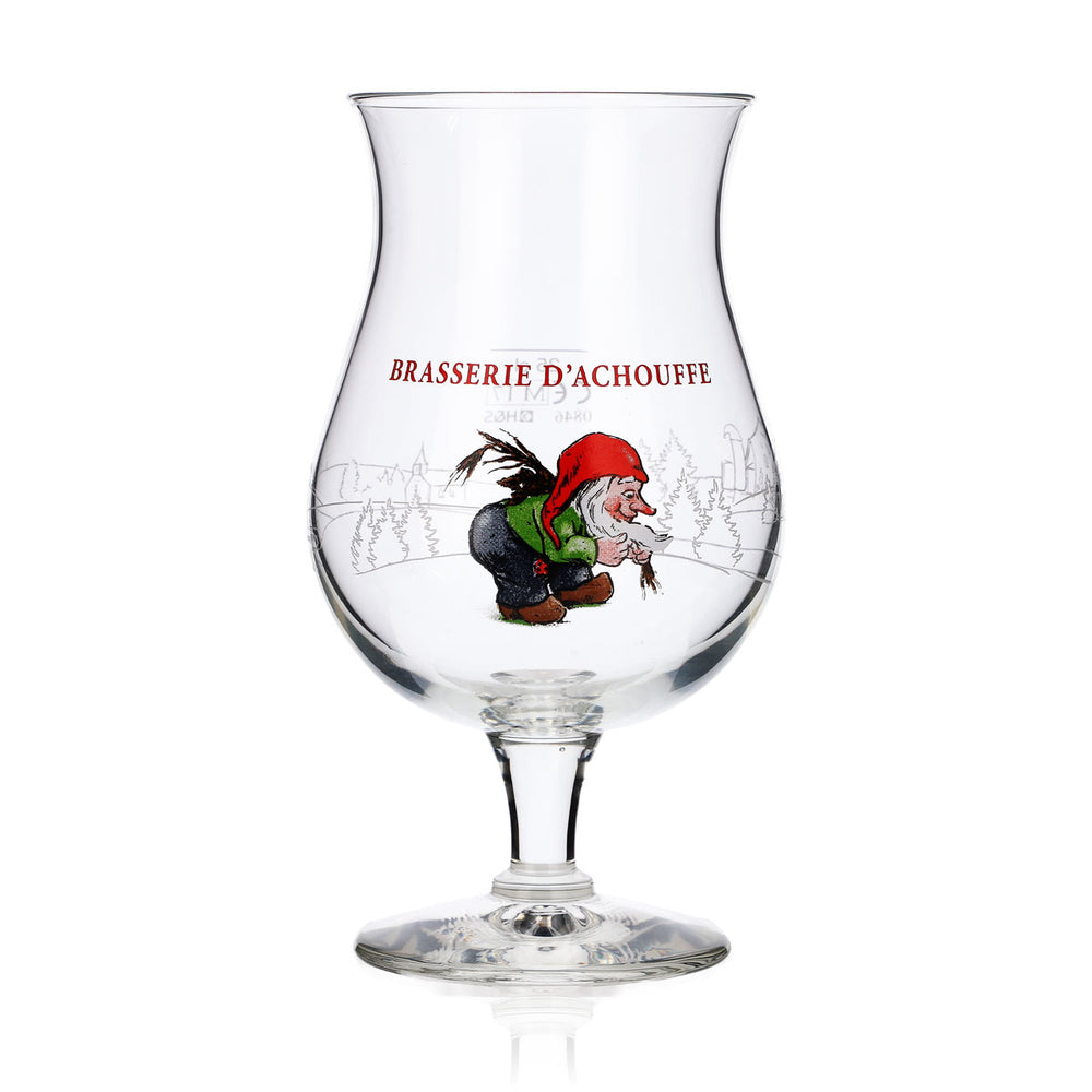 Brasserie D'Achouffe Bicchiere 0,25 l Bicchieri da birra artigianale Birrificio Belgio Gnomo