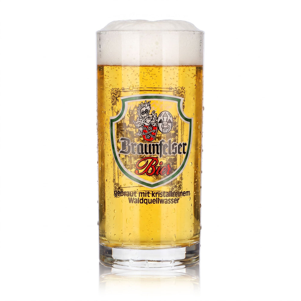 Bicchiere da birra Braunfelser da 0,3 l con motivo della città