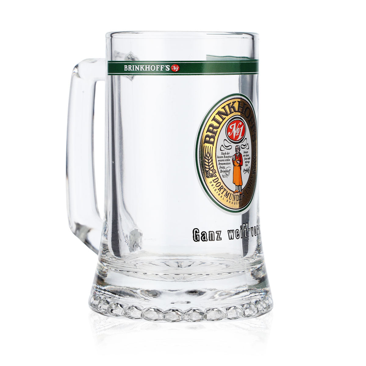 Bicchieri da birra Brinkhoffs 0,25 l Krug Bierseidel "Ganz weit vorn" – Vista 2