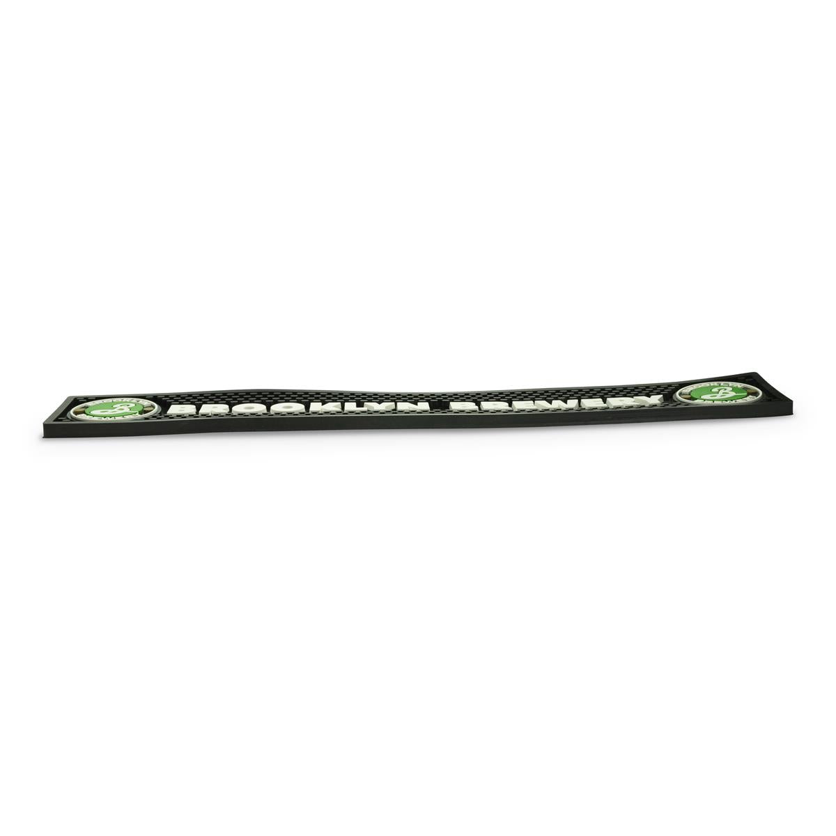 Brooklyn Brewery Tappetino da bar Tappetino scolapiatti Accessori da bar Nero Scritta nel logo 60 x 9,5 cm – Vista 3