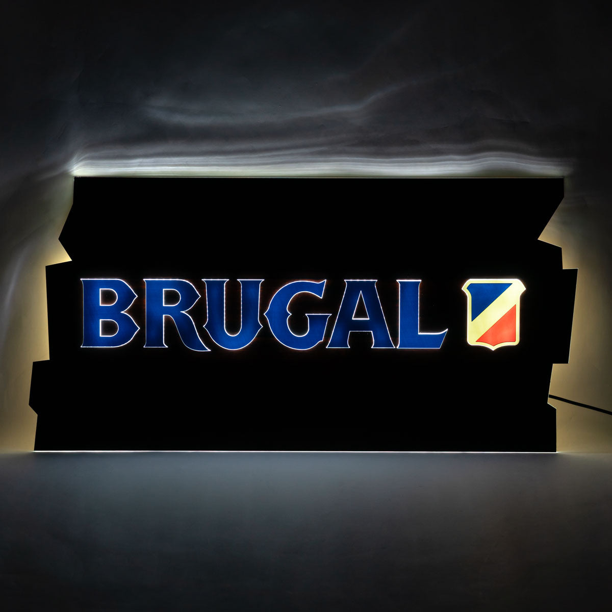 Brugal Rum Insegna luminosa a LED Insegna luminosa Lampada Marrone incl. alimentatore