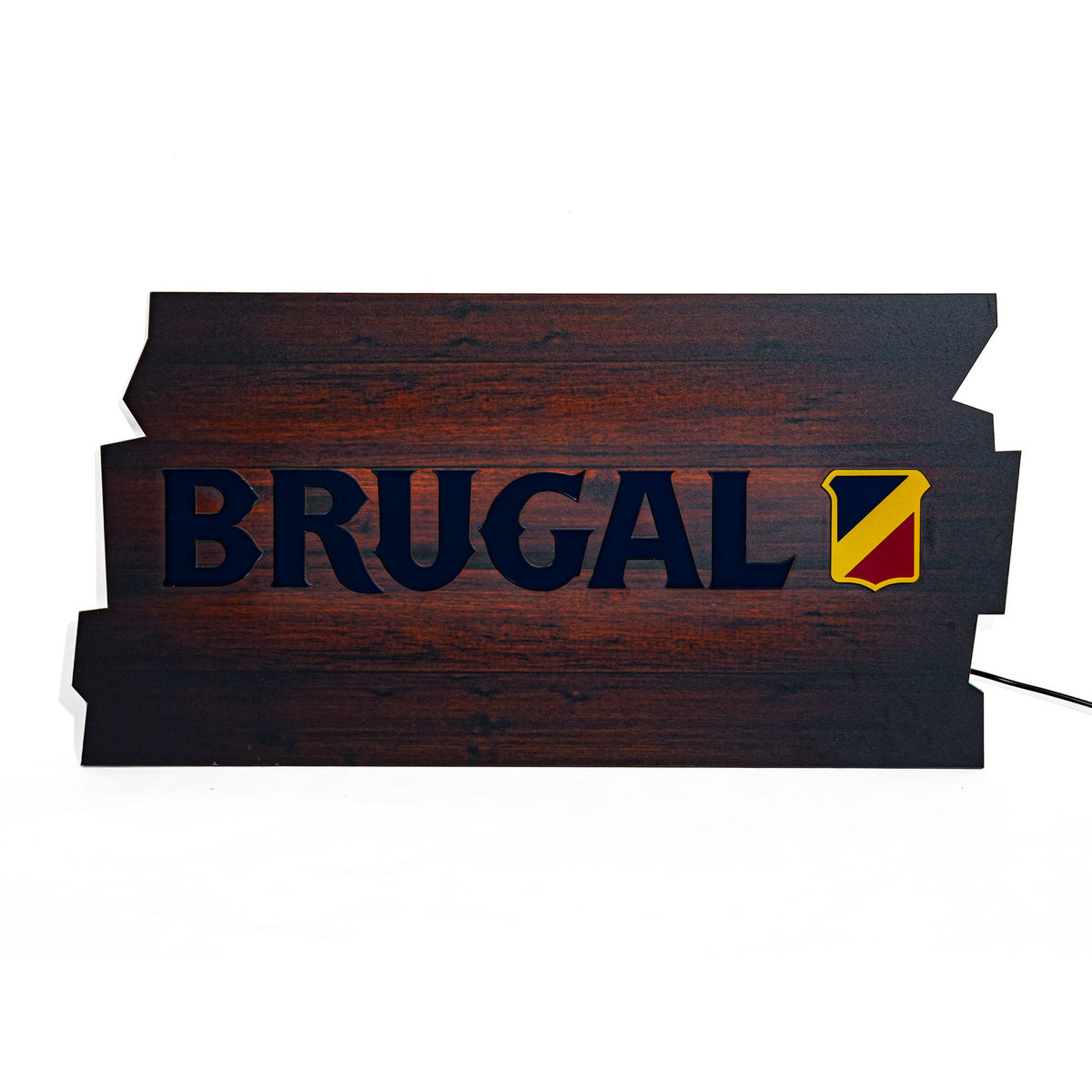 Brugal Rum Insegna luminosa a LED Insegna luminosa Lampada Marrone incl. alimentatore – Vista 2