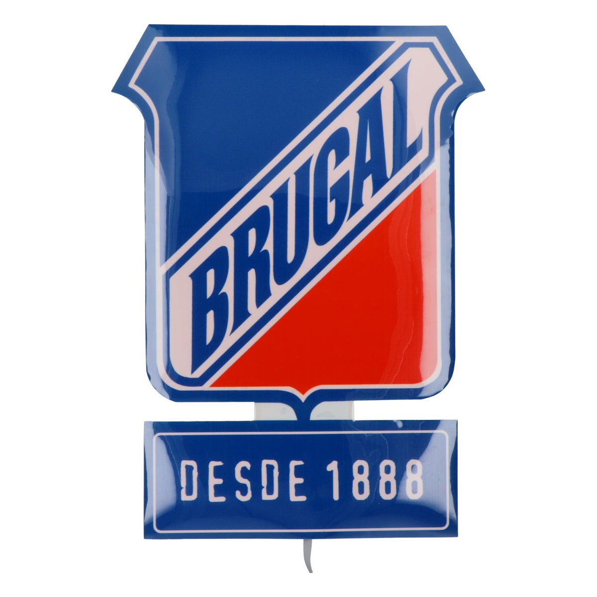 Insegna luminosa a LED Brugal Rum - Decorazione per bar - Regalo - Man Cave - 43 cm