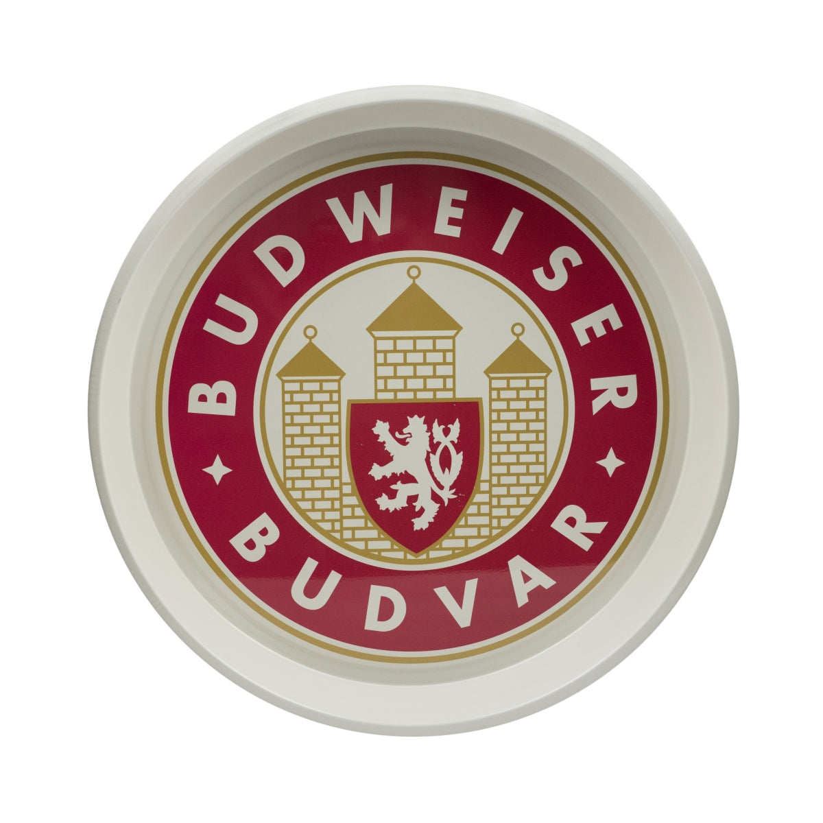 Vassoio da servizio Budweiser Budvar Ø35cm Gastronomia Cameriere Barista Vassoio per birra Servizio
