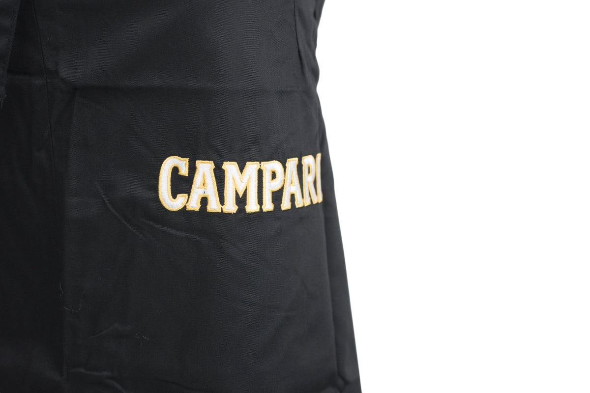 Grembiule da cameriere Campari con cintura in vita e lunghi risvolti Servizio bar ristorazione – Vista 2