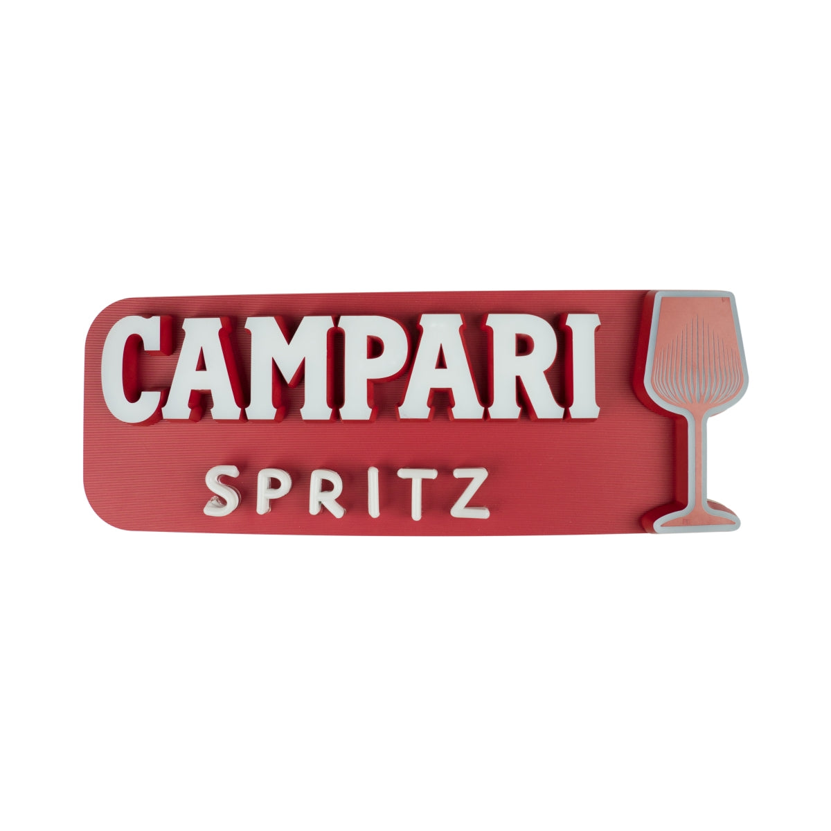 Campari Insegna luminosa LED Segnale da parete 66x24x4cm Decorazione Aperol Spritz – Vista 3