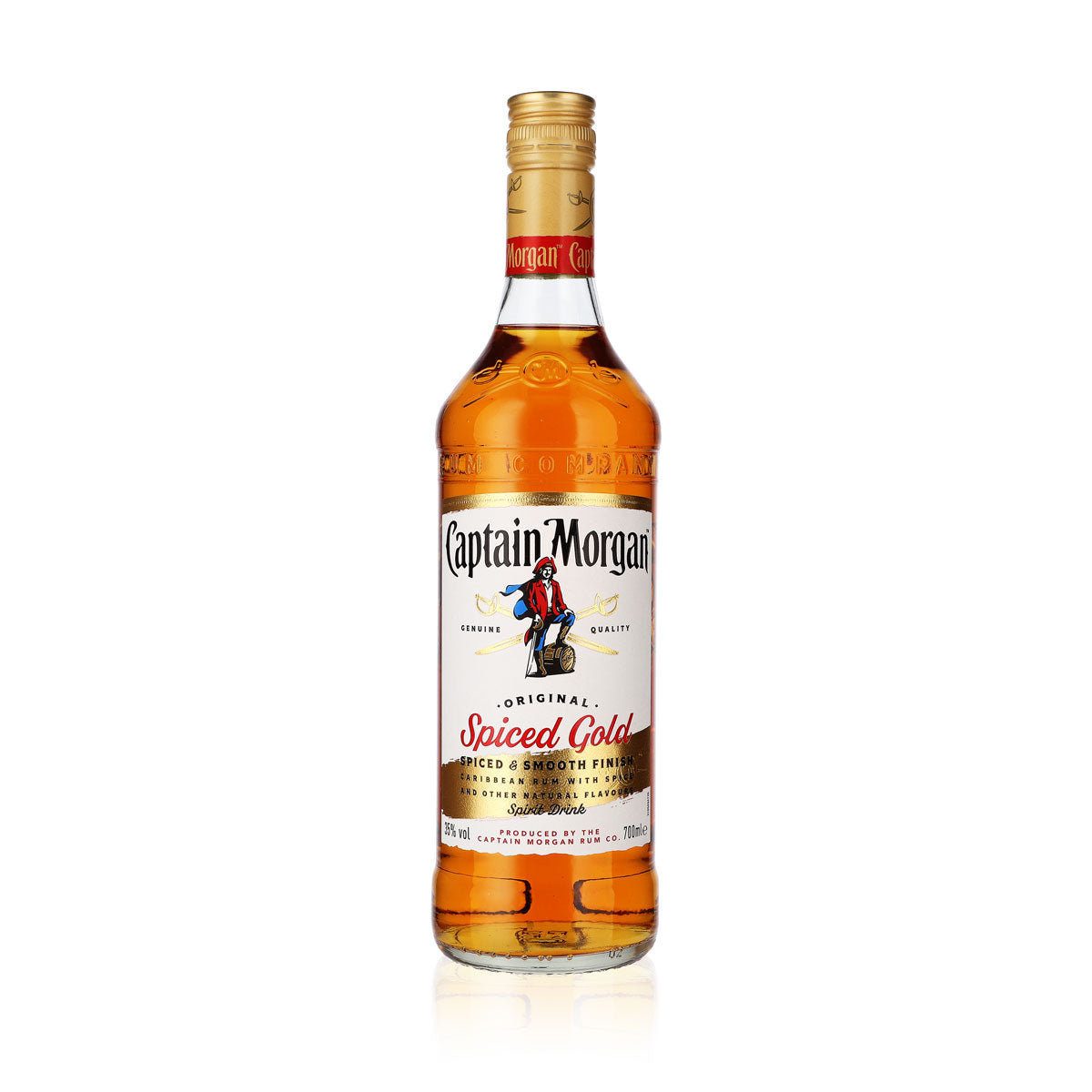 Rum Captain Morgan Spiced Gold Bottiglia da 0,7 l 35% vol.