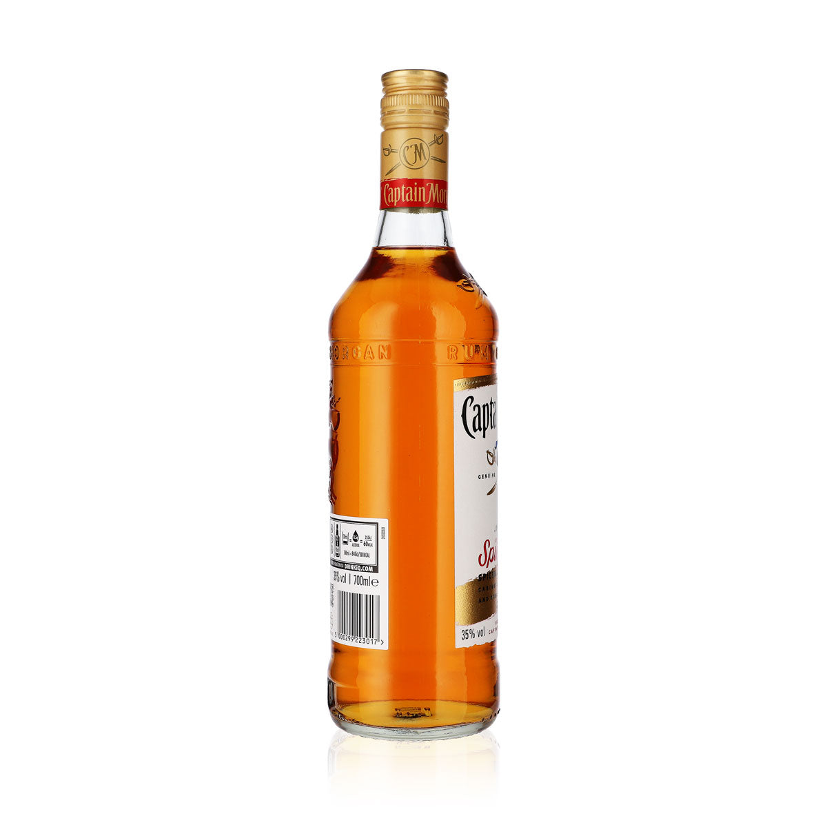 Rum Captain Morgan Spiced Gold Bottiglia da 0,7 l 35% vol. – Vista 2