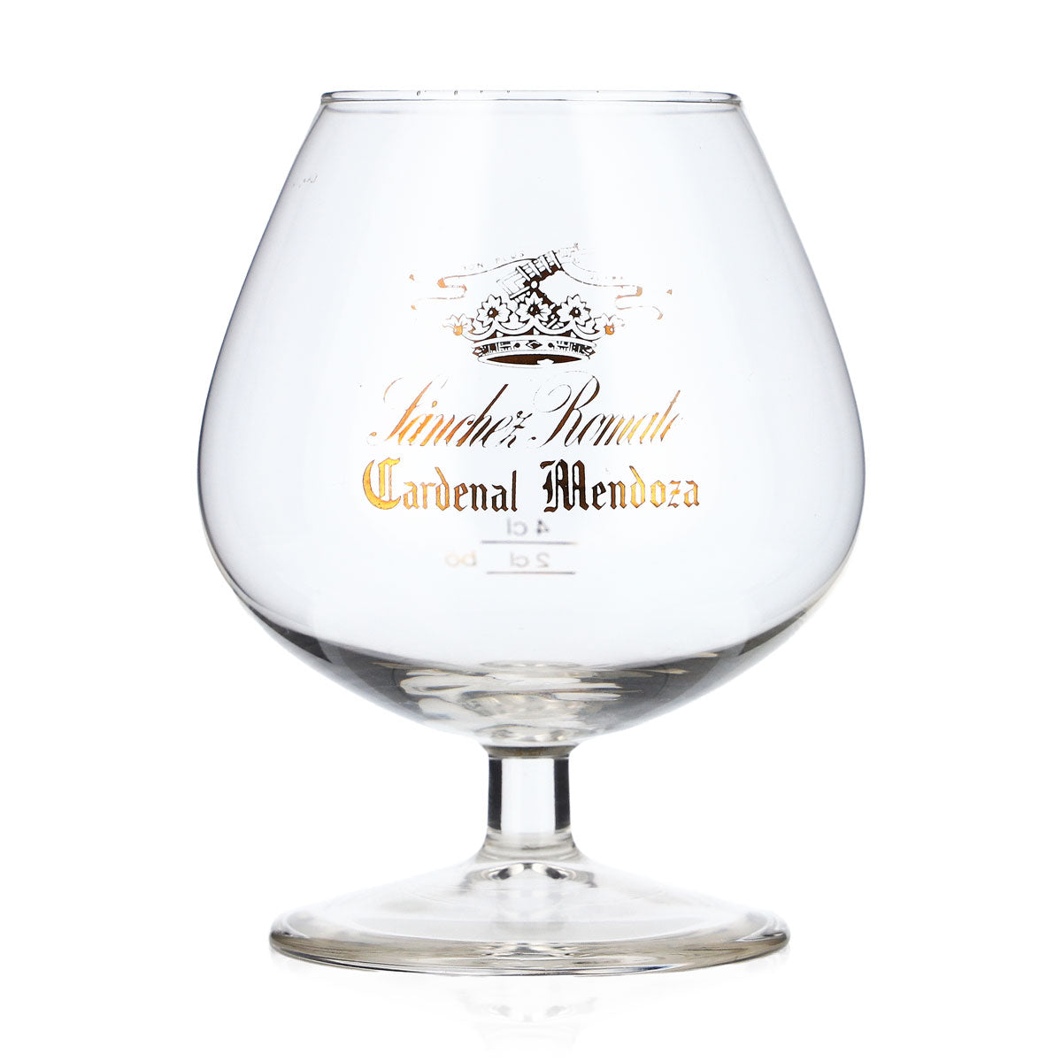Cardenal Mendoza Cognac Bicchiere 2cl/4cl Logo dorato Böckling
