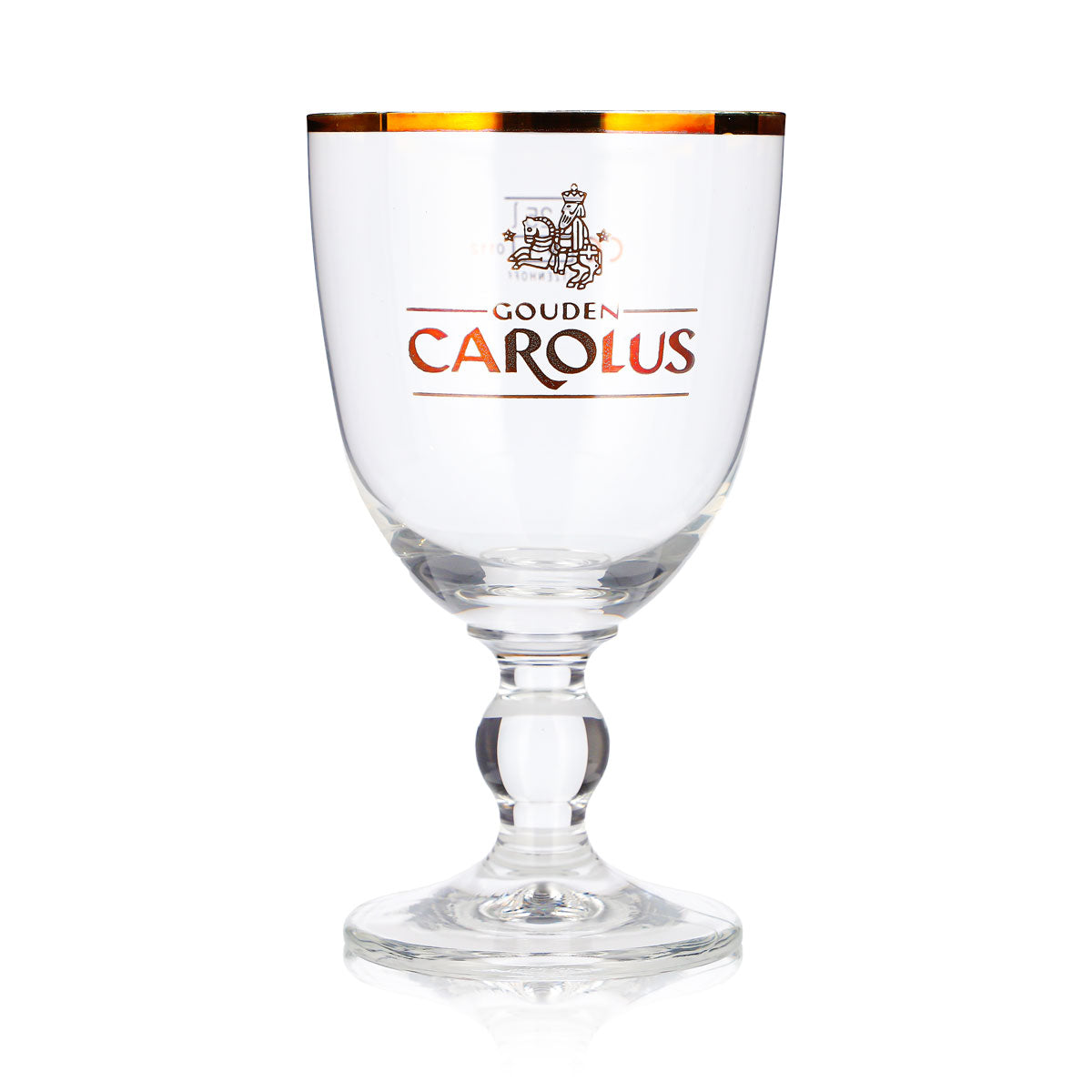 Bicchiere da birra Carolus da 0,25 l, a forma di coppa, con bordo dorato, Ritzenhoff – Vista 2