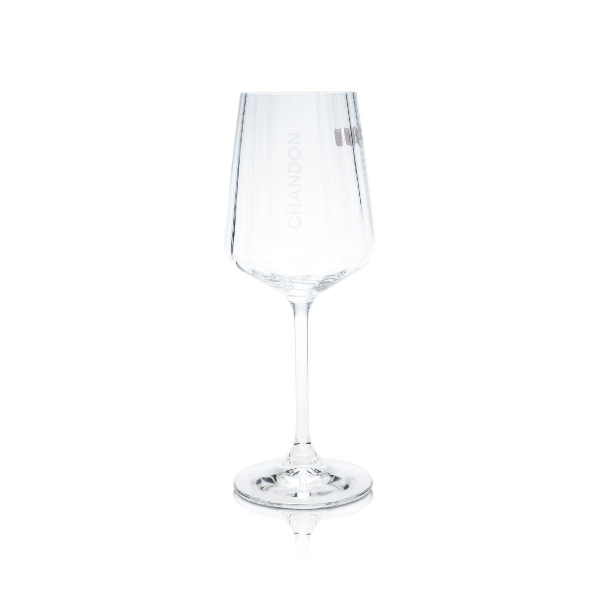 Chandon Garden Spritz Bicchiere da champagne 0,425 l Bicchiere da vino con rilievo in vetro Bicchieri da aperitivo