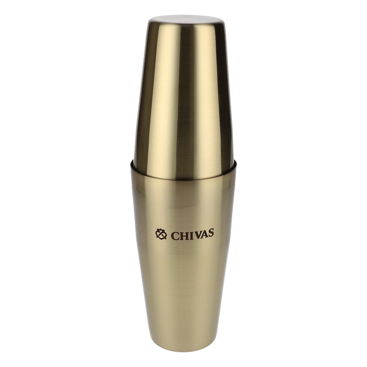 Chivas Regal Whisky Barshaker Shaker in acciaio inossidabile Logo inciso Oro – Vista 5