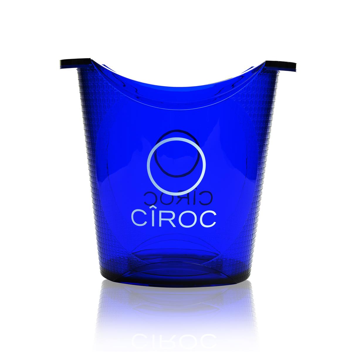 Ciroc Vodka Raffredda bottiglie Contenitore per cubetti di ghiaccio Singolo blu Le Blue