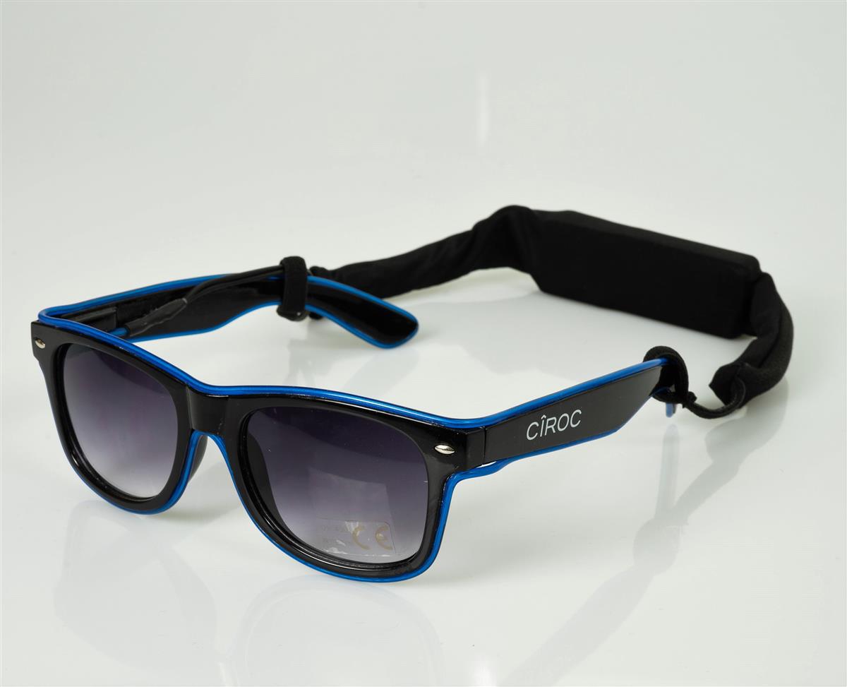 Occhiali da sole Ciroc Vodka LED con montatura blu Estate Sole – Vista 2