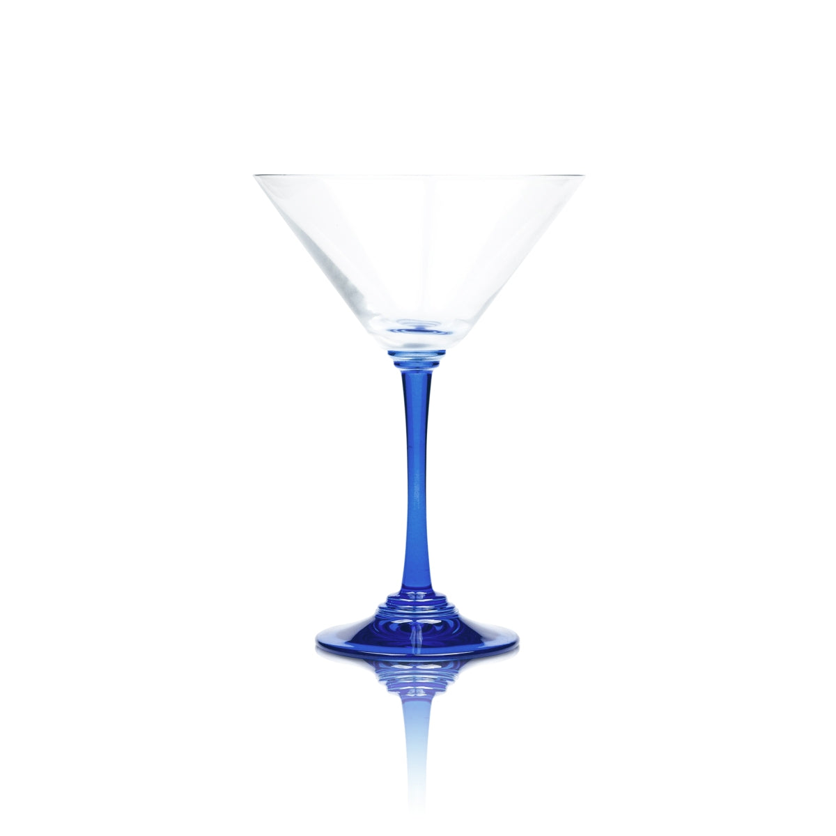 Citadelle Vodka Bicchiere Martini con piede blu Bicchieri da cocktail Longdrink Gin Bar Rilievo – Vista 2