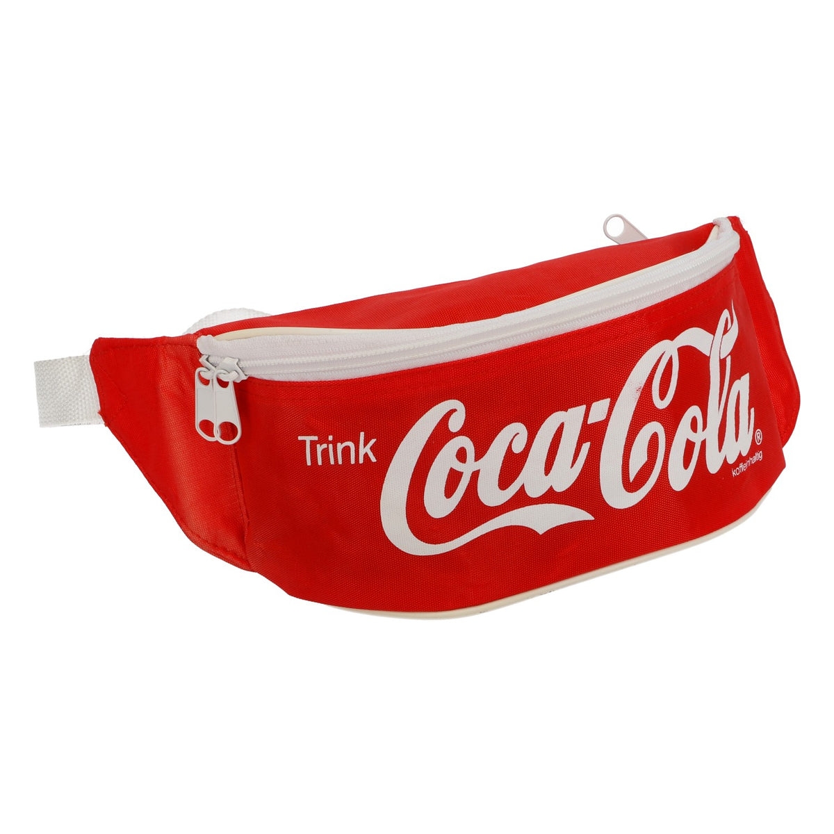 Coca Cola Marsupio a tracolla Borsa da spiaggia Borsa da viaggio Rosso Bianco