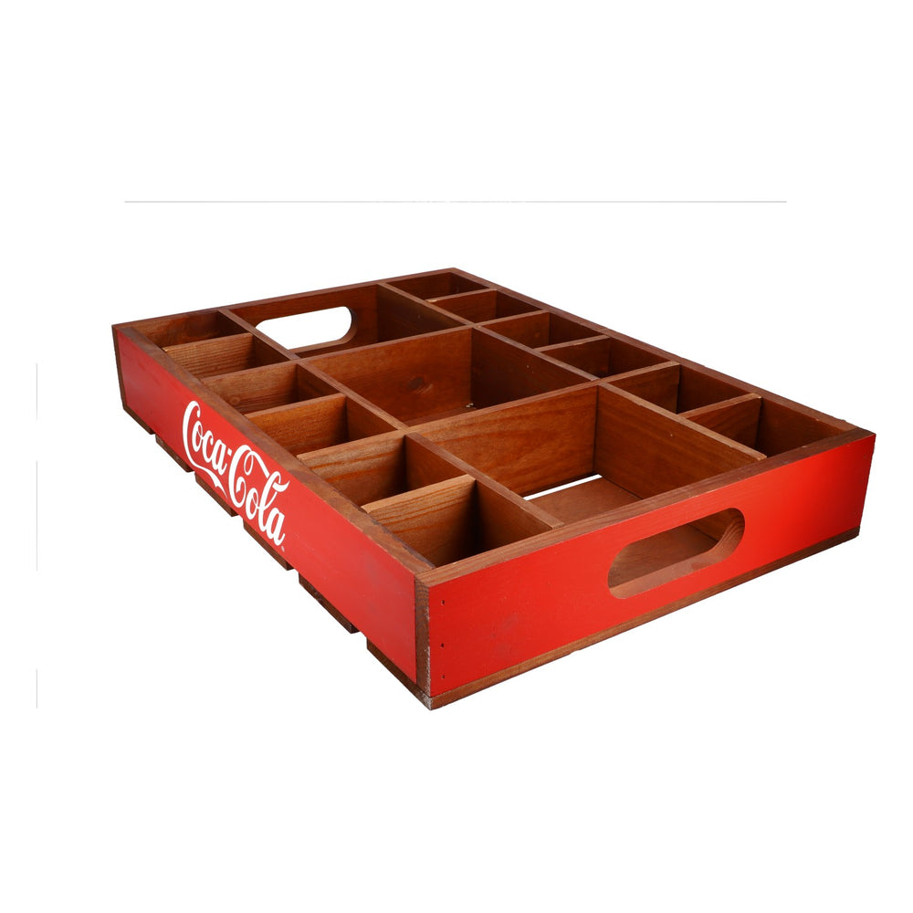 Vassoio Coca Cola in vero legno Vassoio da portata Terrazza Modello vintage