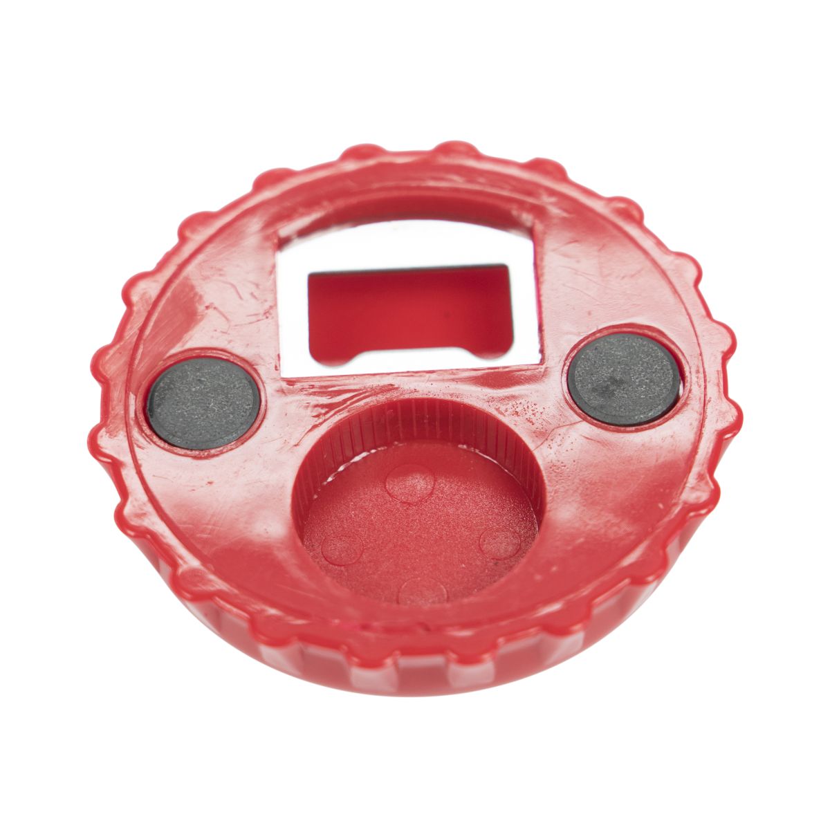 Apribottiglie Coca Cola Tappo a corona Sollevatore per capsule Grande Rosso Magnetico – Vista 3