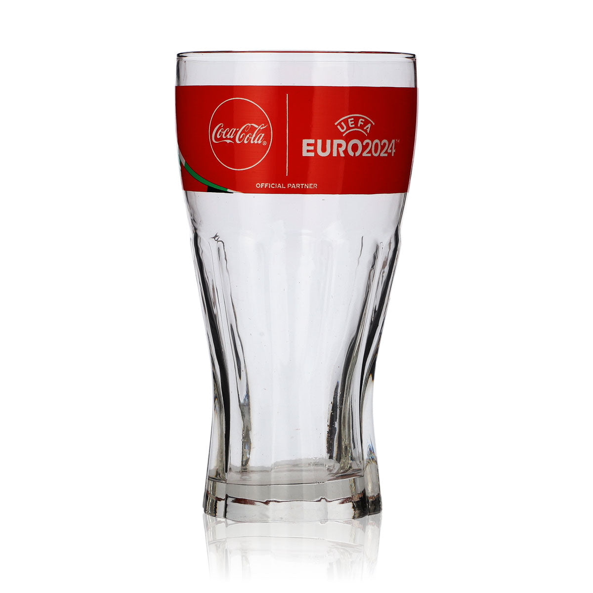 Bicchiere Coca Cola 0,36 l Willi Bicchiere sagomato EURO 2024 Edizione speciale calcio 6 – Vista 2