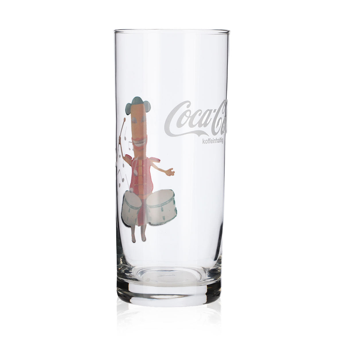 Bicchieri per bibite Coca Cola in vetro da 0,3 l Bicchiere da collezione "Trommel" – Vista 3