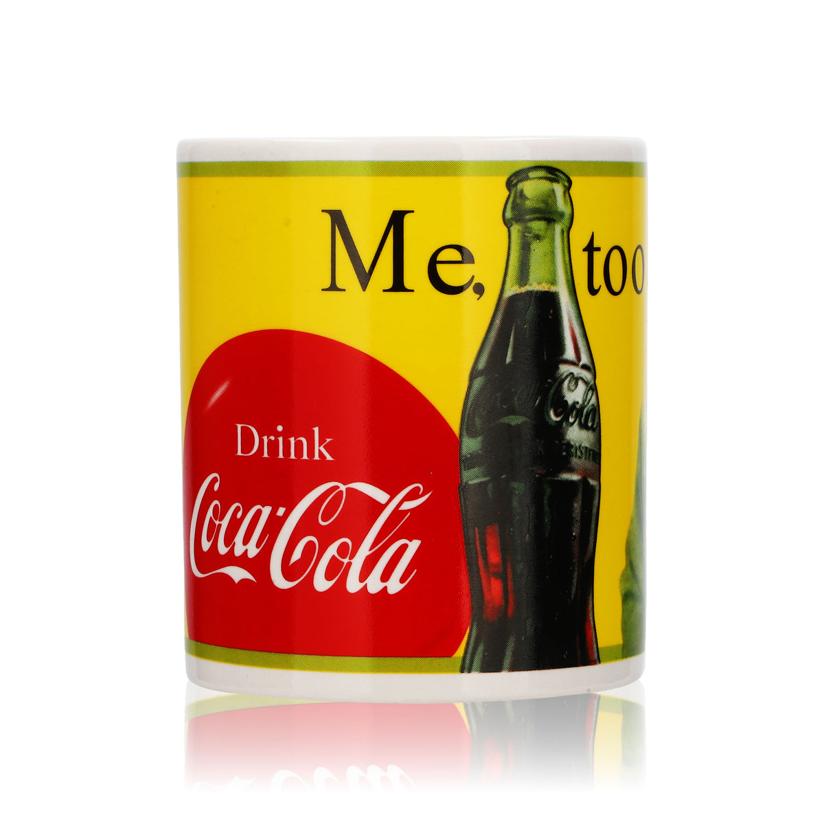 Tazza da caffè Coca Cola 0,4 l Bicchieri Mug in vetro Tazza "Me, too" Bevanda analcolica – Vista 4