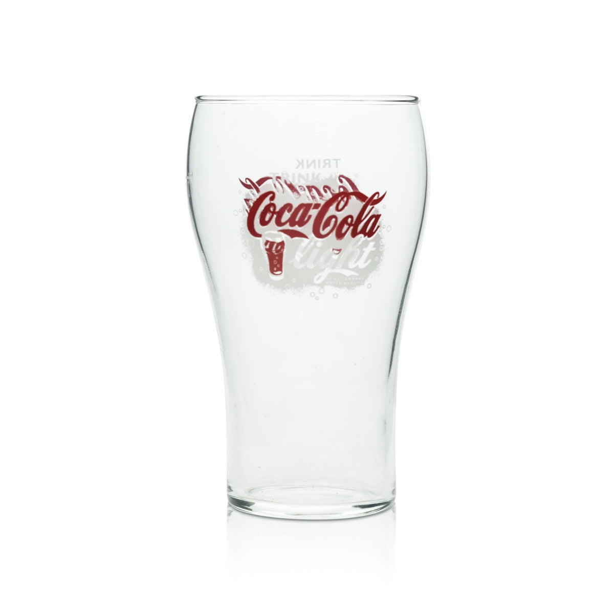 Coca Cola Light bicchiere 0,2 l bicchiere retrò da collezione bicchieri bibite analcoliche succhi bar gastronomico – Vista 3