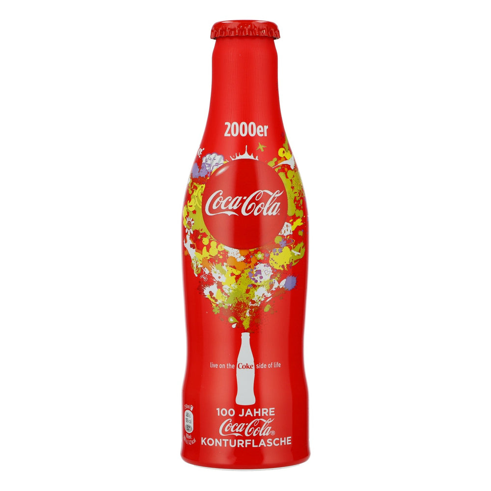 Bottiglia da esposizione Coca Cola Softdrink edizione da collezione del 2000 100 anni Bottiglia decorativa