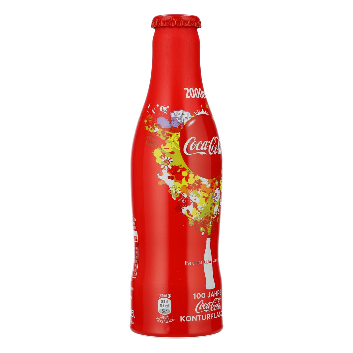 Bottiglia da esposizione Coca Cola Softdrink edizione da collezione del 2000 100 anni Bottiglia decorativa – Vista 2
