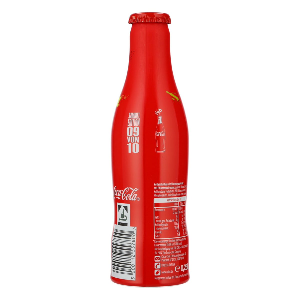 Bottiglia da esposizione Coca Cola Softdrink edizione da collezione del 2000 100 anni Bottiglia decorativa – Vista 3