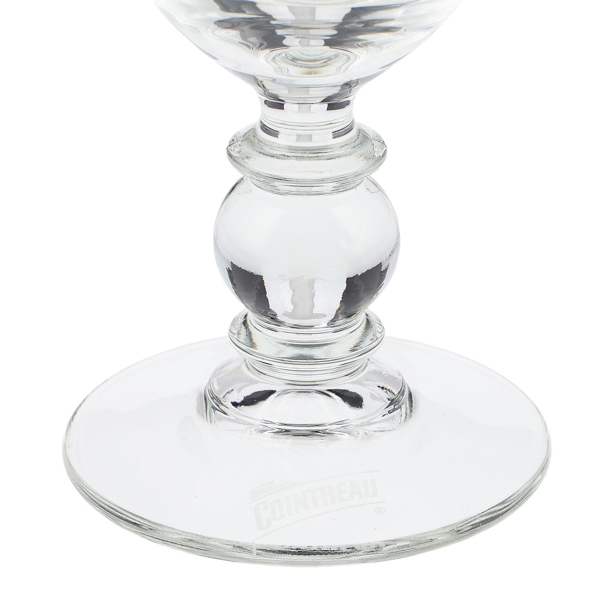 Bicchiere da liquore Cointreau da 2 cl + calice da 4 cl con logo sul piede Böckling – Vista 4