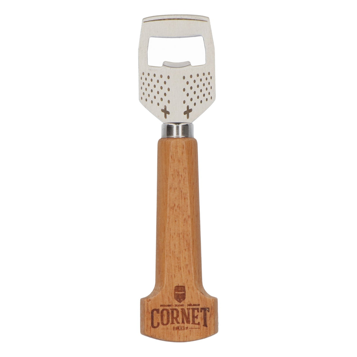 Cornet Bier Apribottiglie in vero legno Apribottiglie a leva Accessori da bar – Vista 2