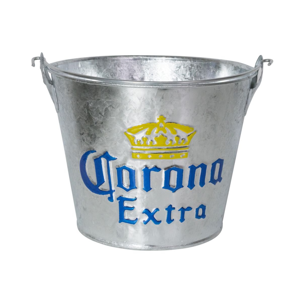Secchiello Corona Bucket 5 l Secchiello in lamiera Secchiello per ghiaccio Contenitore per cubetti di ghiaccio Raffredda bottiglie