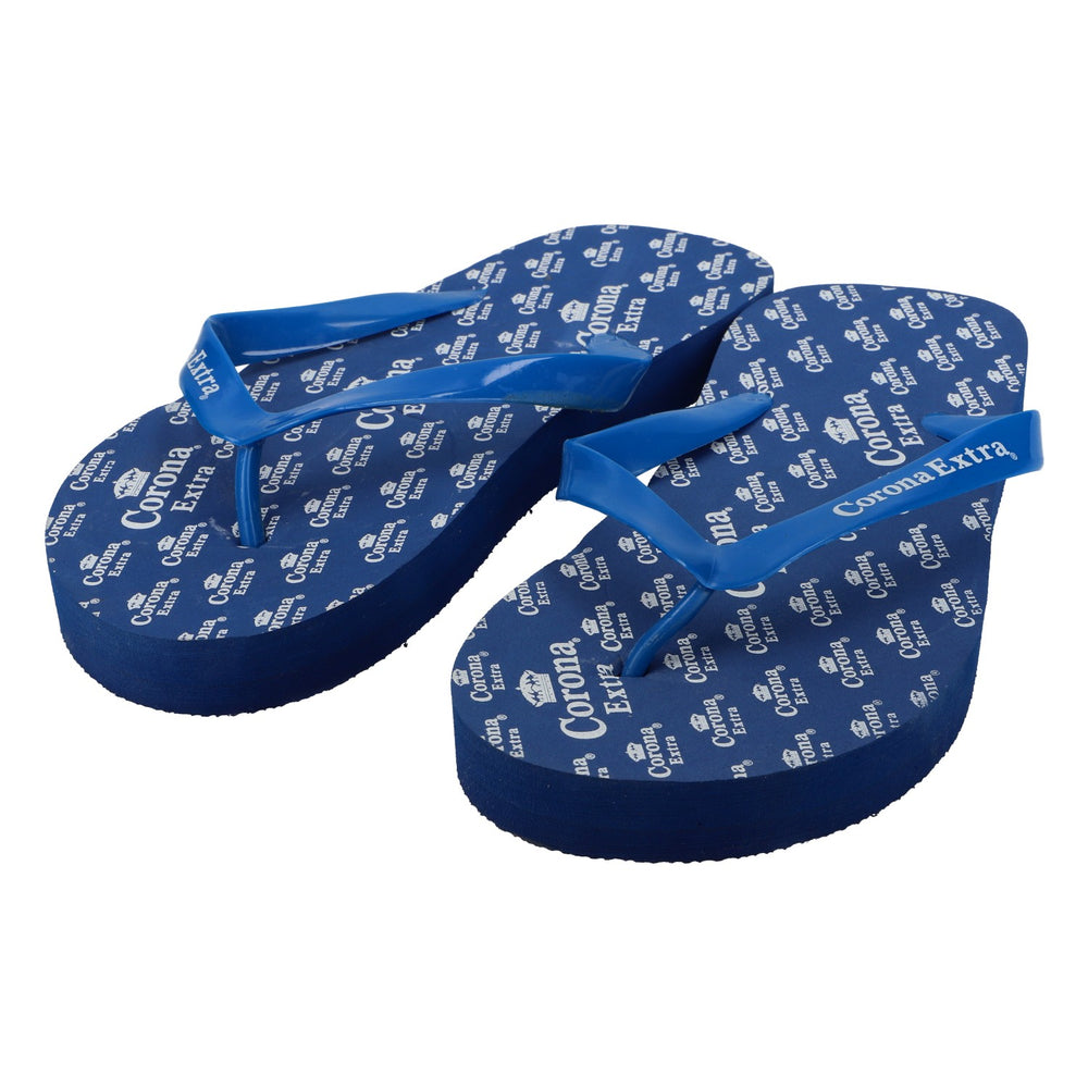 Corona Extra Birra Ciabatte da bagno Sandali da bagno Scarpe da spiaggia Taglia M/38-41 blu