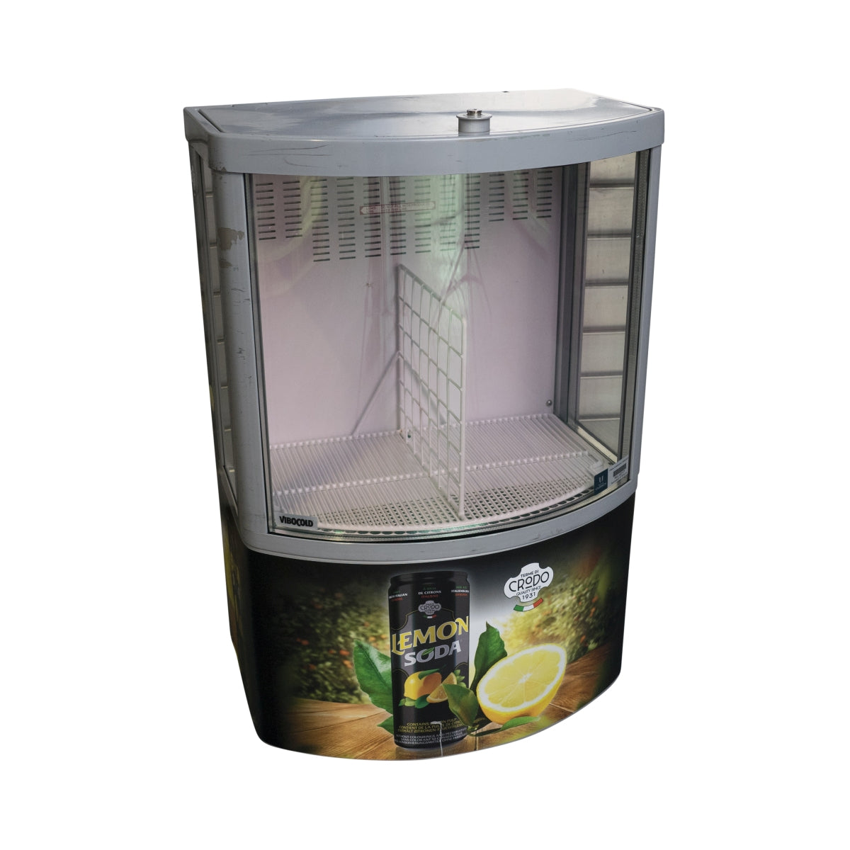 Crodo Vetrina refrigerata Frigorifero Banco frigo Lemon Soda Mojito Gastronomia Pubblicità – Vista 2