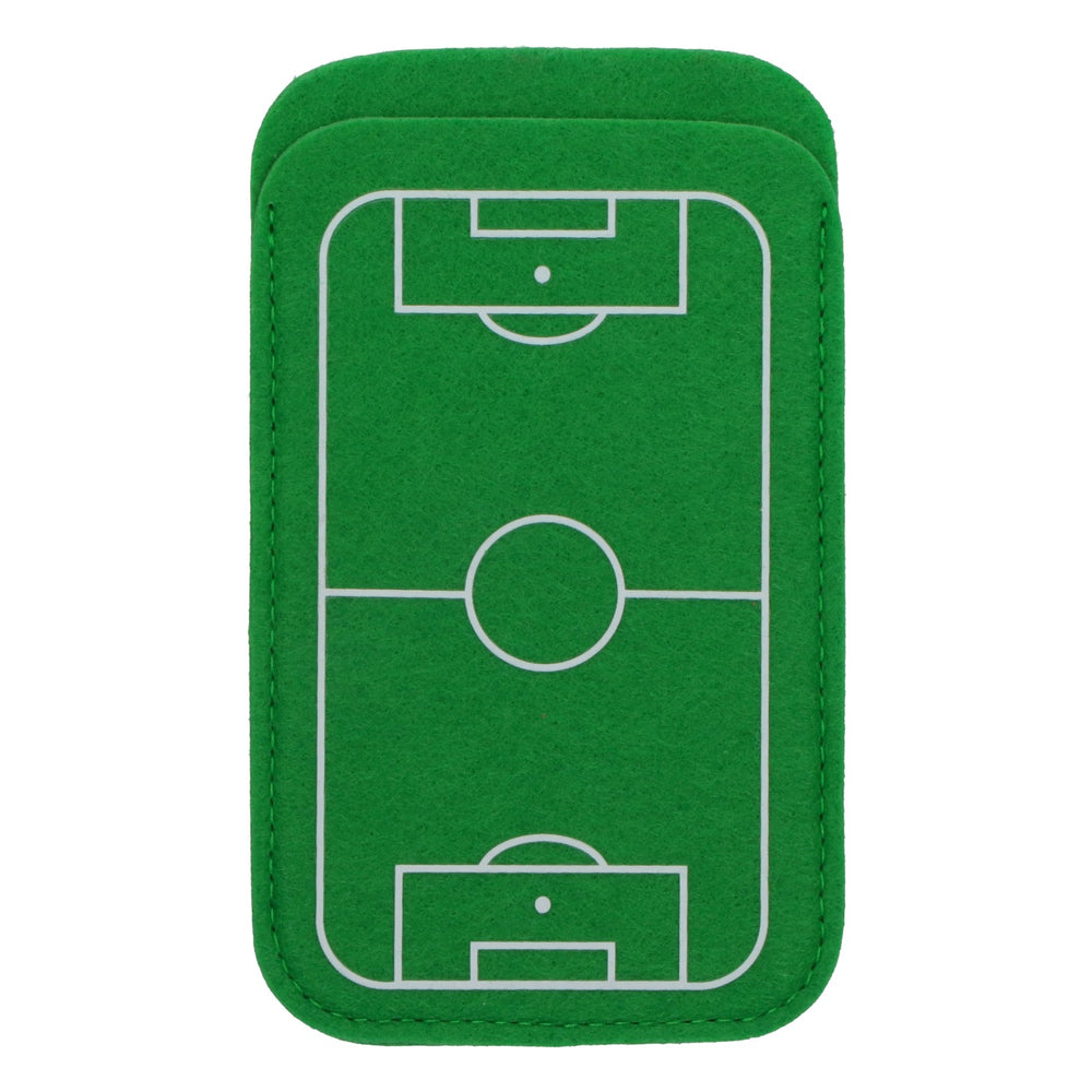 Datalog Altro Custodia per cellulare Tifoso Calcio Feltro Campo da calcio verde