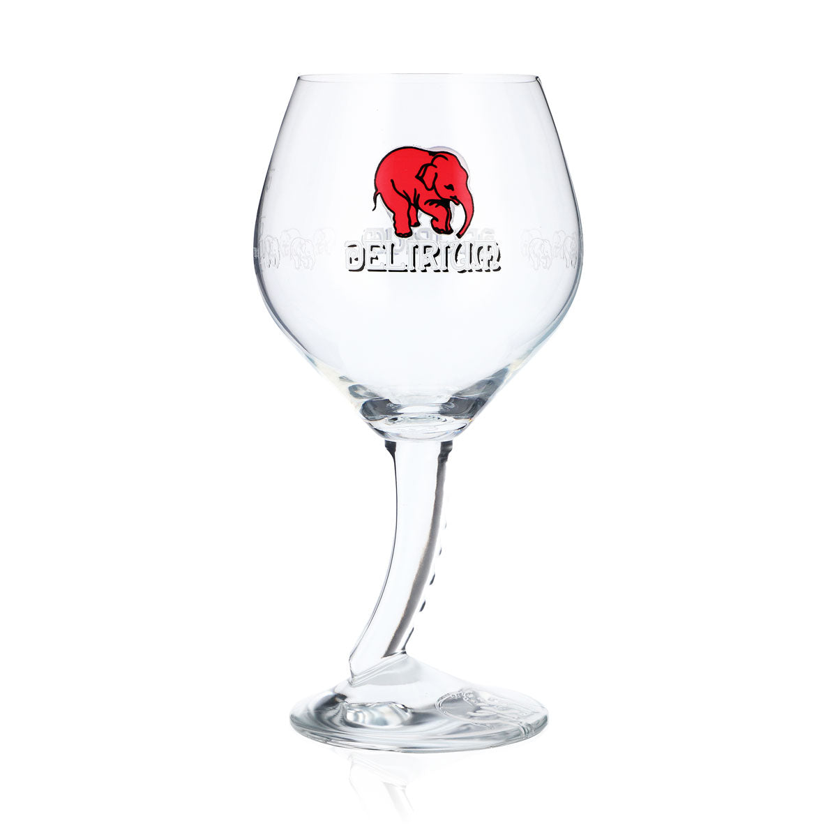 Bicchiere da birra Delirium 0,33 l + bicchieri da birra 0,25 l Bicchiere a calice Bicchiere a palloncino Base a piede
