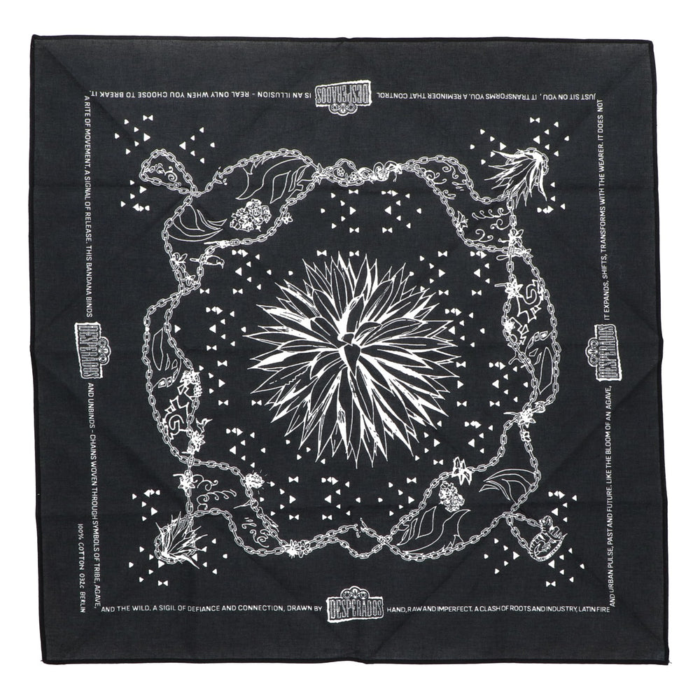 Fascia da birra Desperados, nera, 53x53 cm