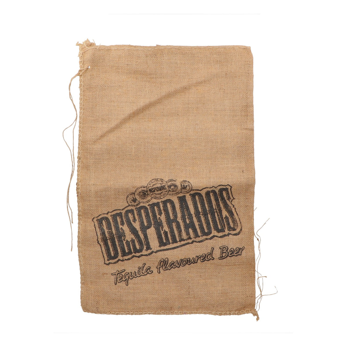 Borsa di juta Desperados Birra Fibra naturale Sacco di lino Sacco di patate – Vista 2