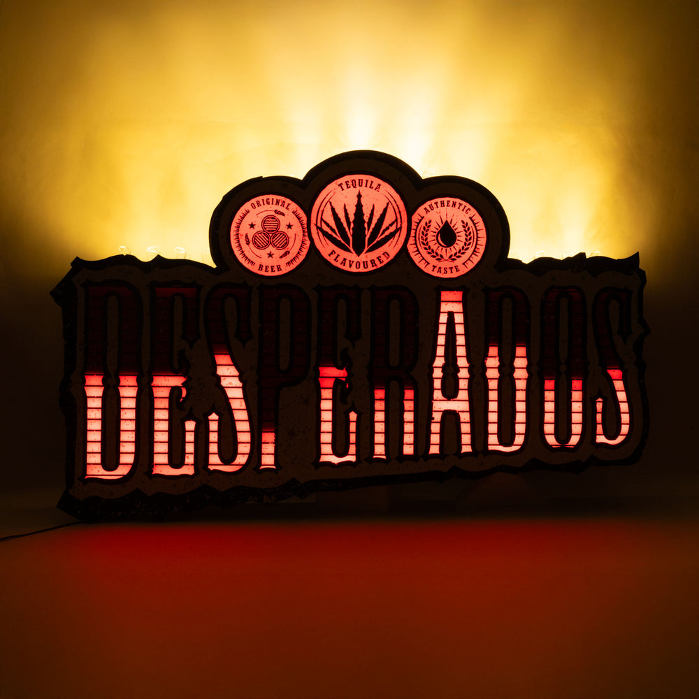 Desperados Birra Semaforo luminoso LED animato Insegna luminosa Lampada