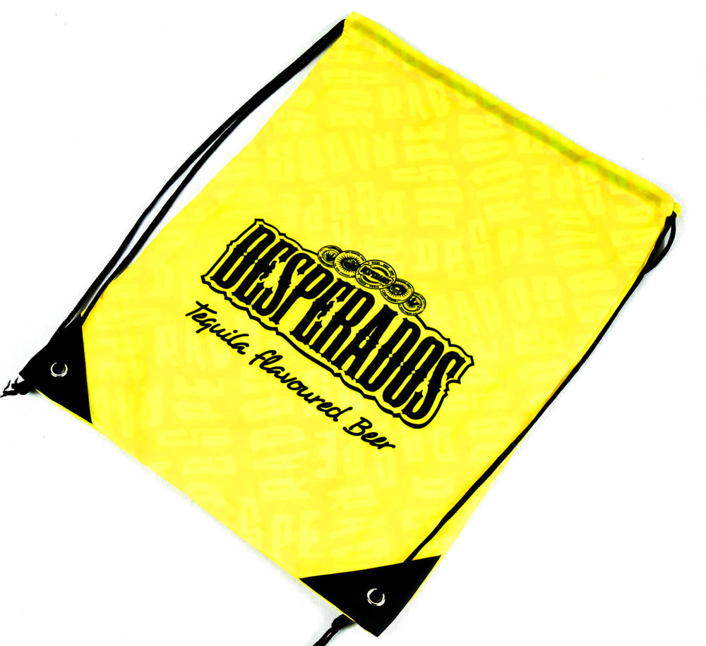 Desperados Extra Borsa da ginnastica Stringbag Borsa in tessuto Zaino giallo